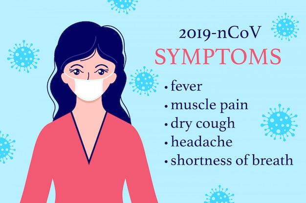 Vector symptoms of coronavirus