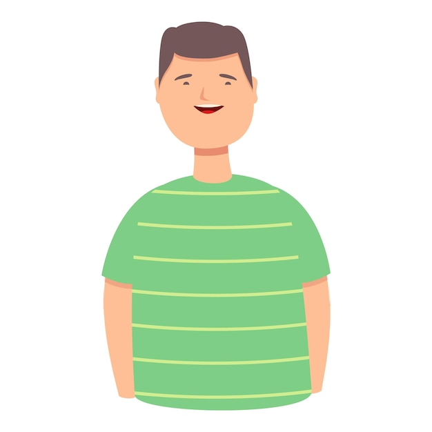 Syndroom van man pictogram cartoon vector Kinderdag Geneeskunde ondersteuning