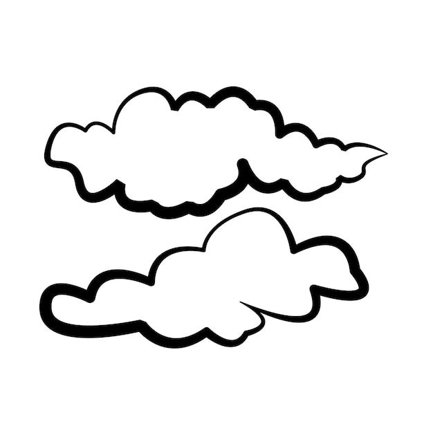 Synthese into the sky cloud icon design vector sjabloon plat