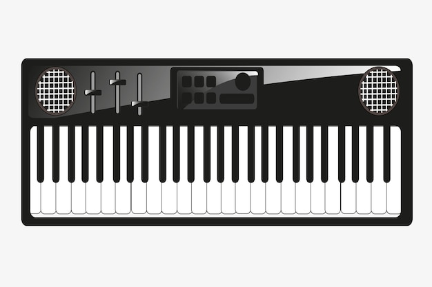 Synthesizer voor muziekinstrumenten