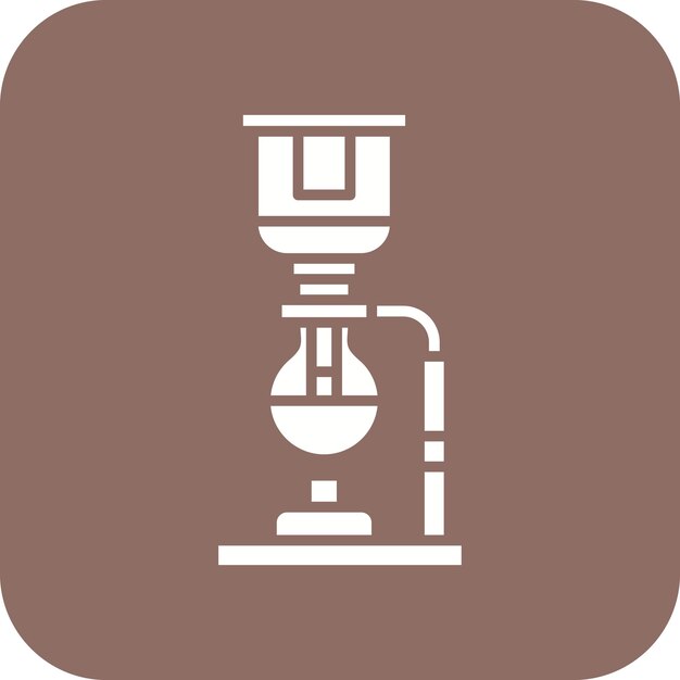 Syphon icon vector image Can be used for Coffee Shop