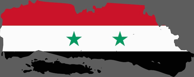 Syria flag vector 16