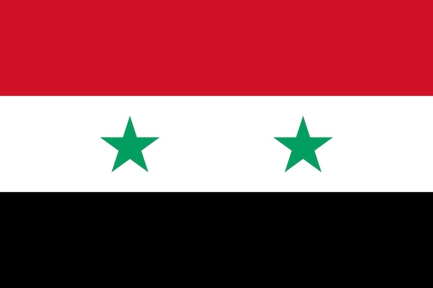 Vector syria flag vector 4