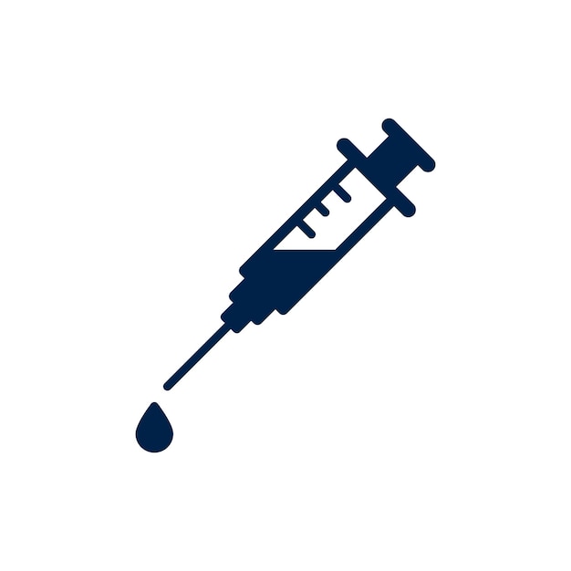 Syringe icon vector design template