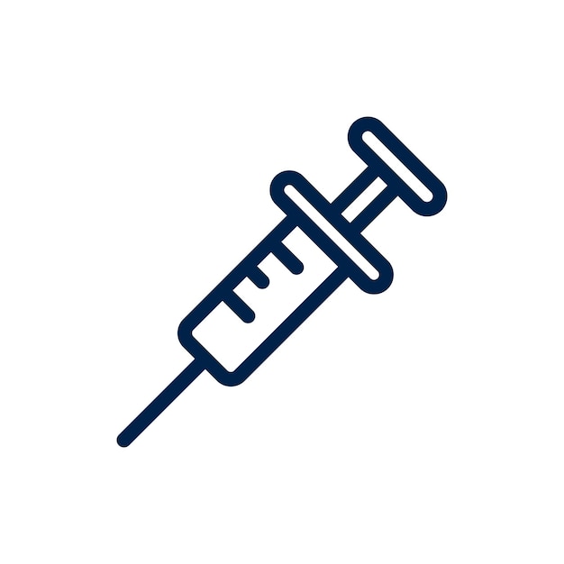 Syringe icon vector design template