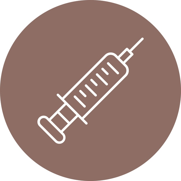 Syringe icon vector image Can be used for Chemistry