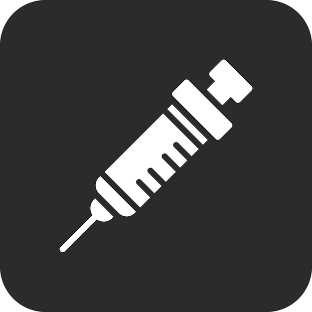 Vector syringe vector icon illustration of chemistry iconset