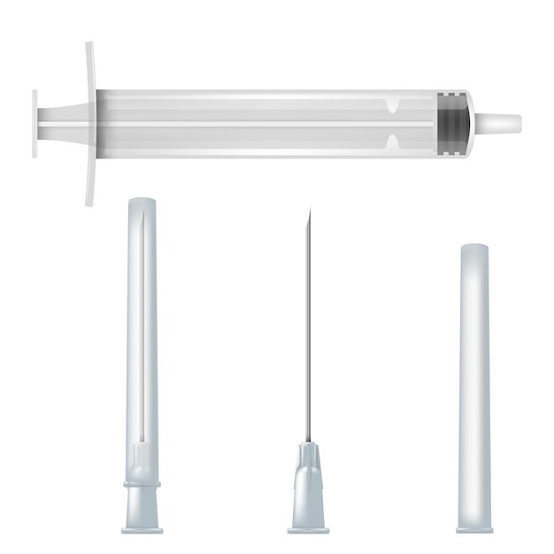 Vector syringe with needle