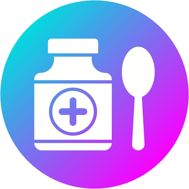 Vector syrup vector icon can be used for medicine i iconset