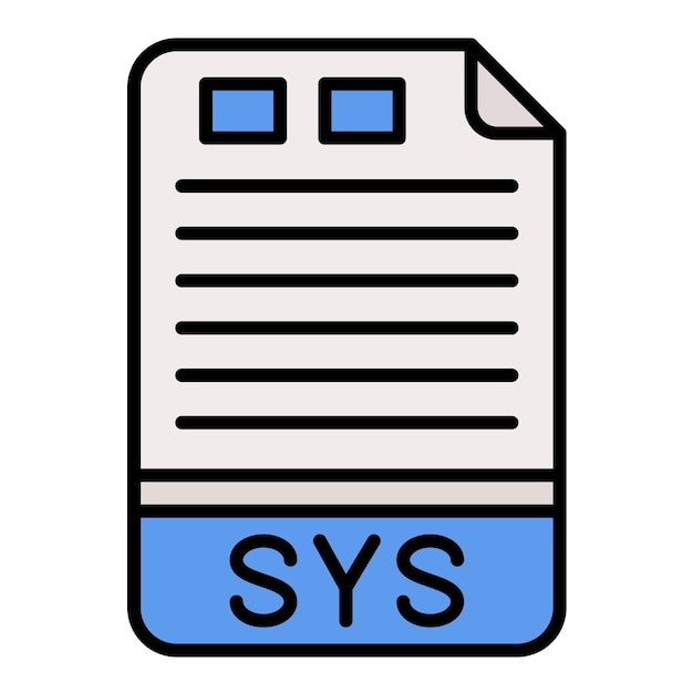 SYS Flat Illustration