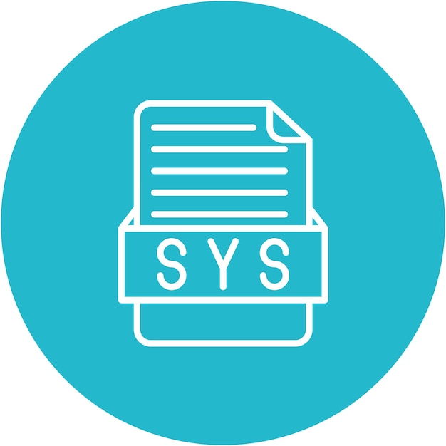 SYS ベクトルイラストのスタイル
