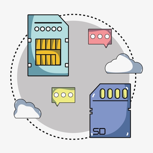 Systeem datacenter informatieserver