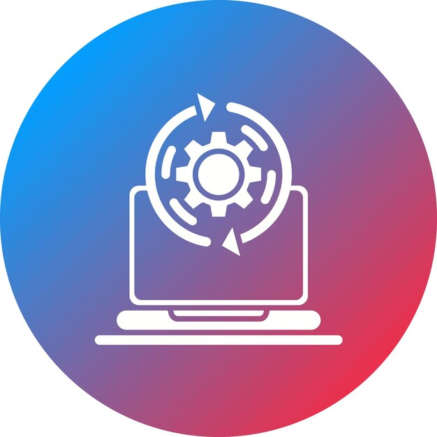 Systeem update icoon vector afbeelding Kan worden gebruikt voor Data Analytics