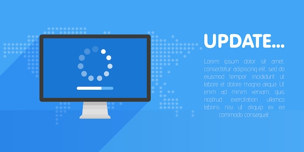 Systeemsoftware-update en upgradesjabloon