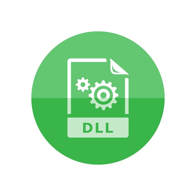 평평한 컬러 서클 스타일의 시스템 파일 형식 아이콘 컴퓨터 데이터 프로그램 응용 프로그램