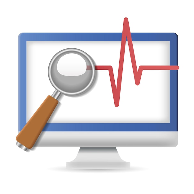 System monitoring icon 3d illustration from data science collection creative system monitoring 3d icon for web design templates infographics and more