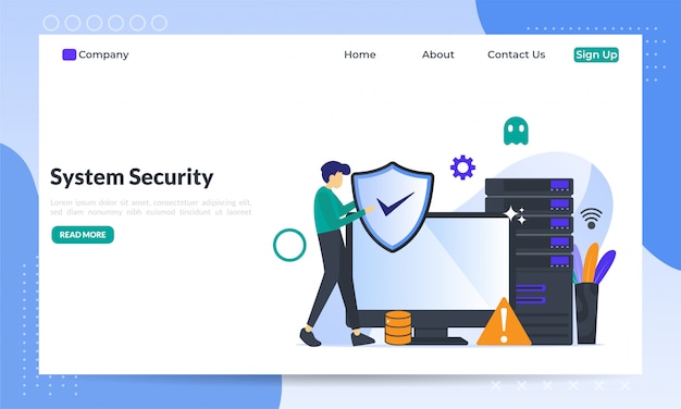 System security flat concept