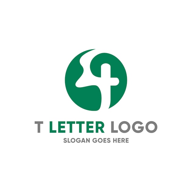 T Letter logo Artwork