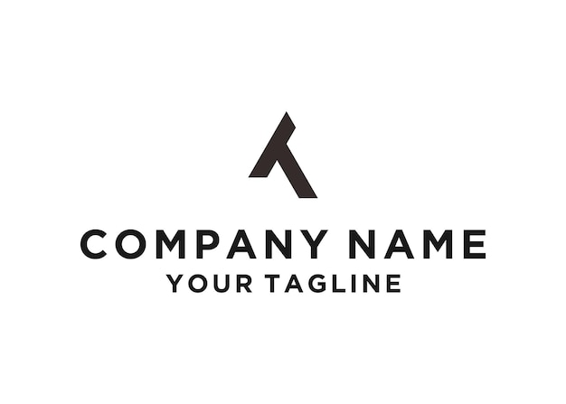 Шаблон дизайна логотипа T Letter