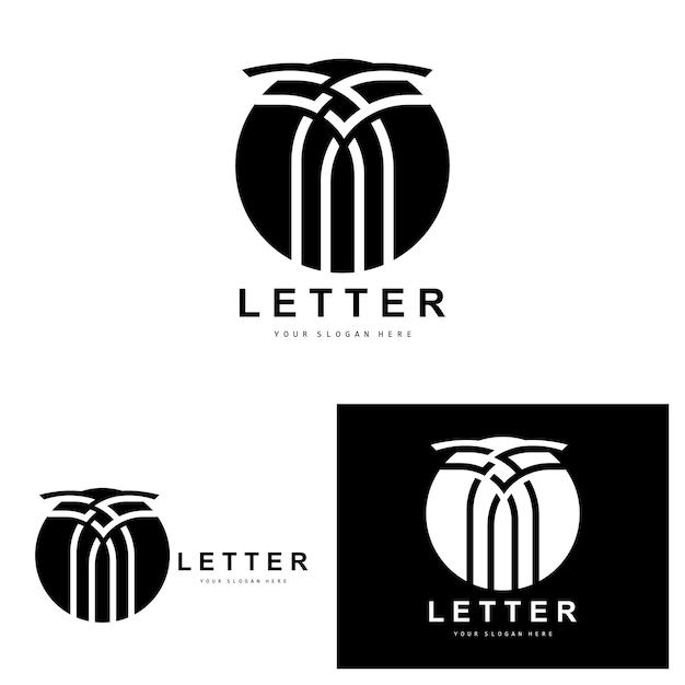 T Letter Logo Modern Letter Style Vector Design Geschikt voor productmerken met T Letter