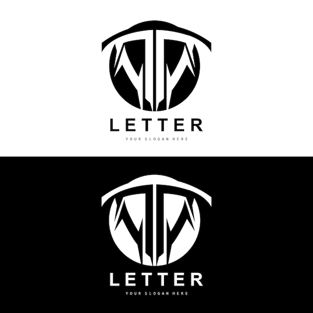 T 문자 로고 T 문자가 있는 제품 브랜드에 적합한 현대 문자 스타일 벡터 디자인