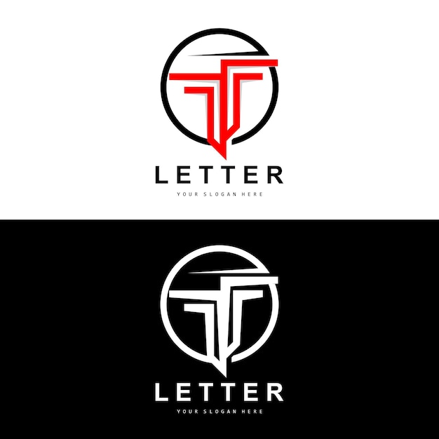 T Letter Logo Modern Letter Style Vector Design Suitable For Product Brands With T Letter