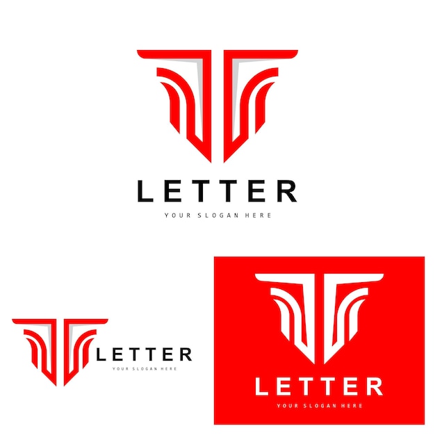 T Letter Logo Modern Letter Style Vector Design Suitable For Product Brands With T Letter