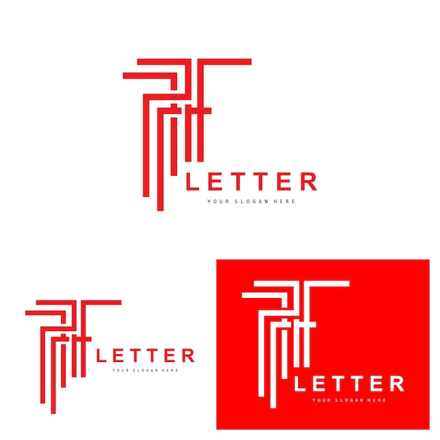 T Letter Logo Modern Letter Style Vector Design Suitable For Product Brands With T Letter