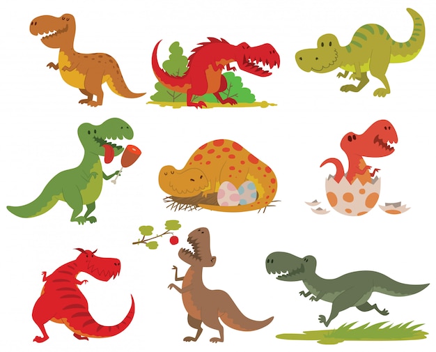 T-rex dinosaur  set.