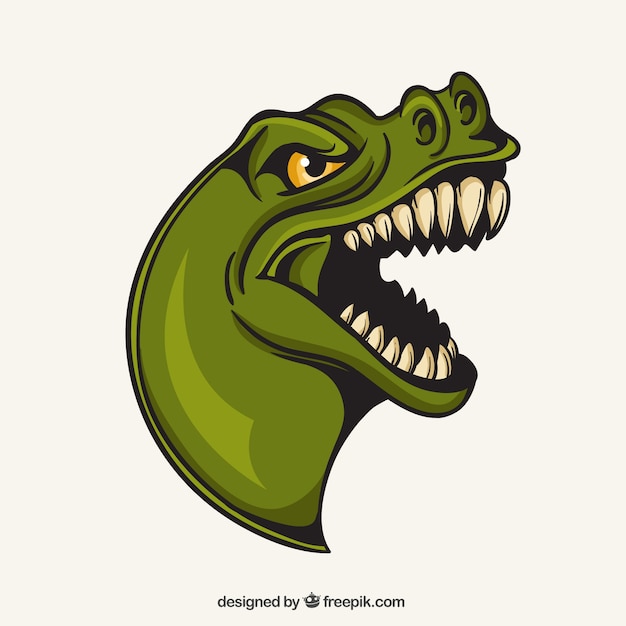 T-rex mascotte