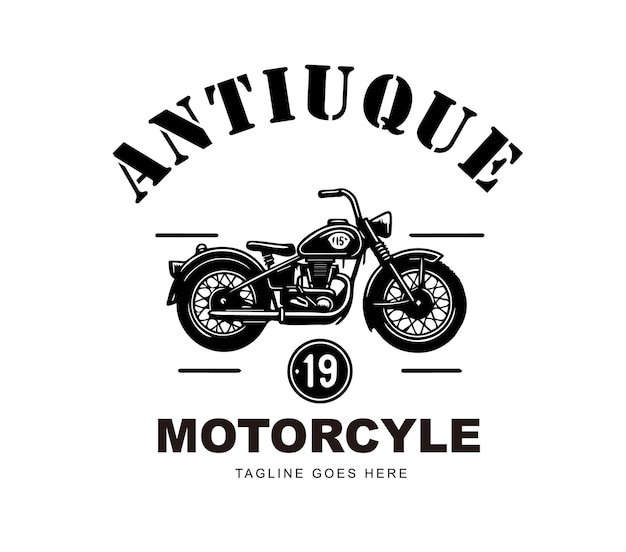 T-shirt afdruk met motorfiets vectorontwerp