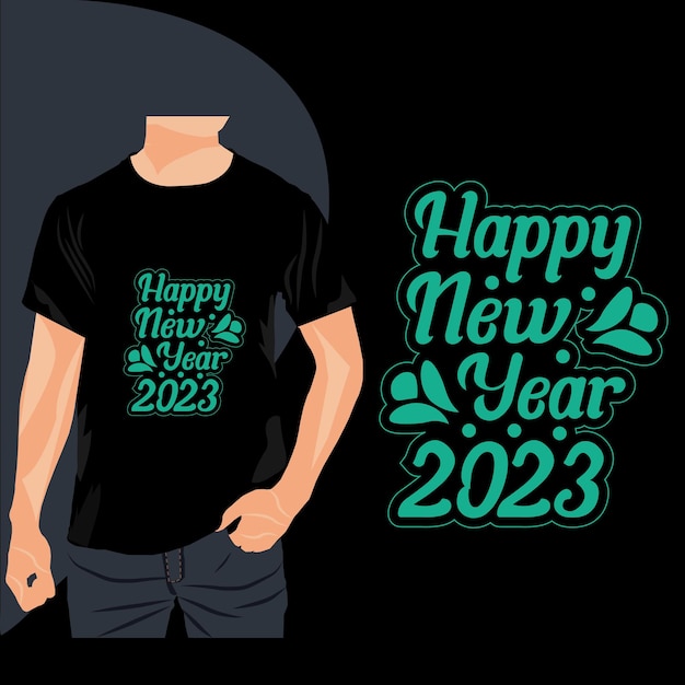 Vector t-shirt design 2023 typography quotes