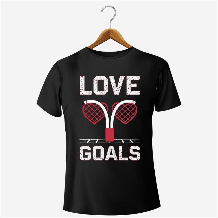 वेक्टर t shirt design for football love on eps 10 file