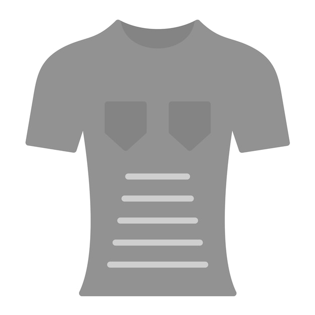 T Shirt icon vector image Can be used for Athletics