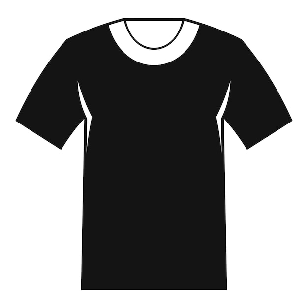 T-shirt icoon Eenvoudige illustratie van t-shirt vector icoon voor het web