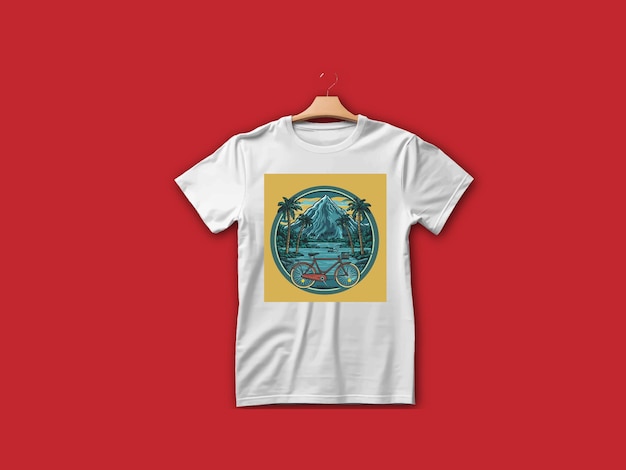 T-shirt met een staatsembleem erop