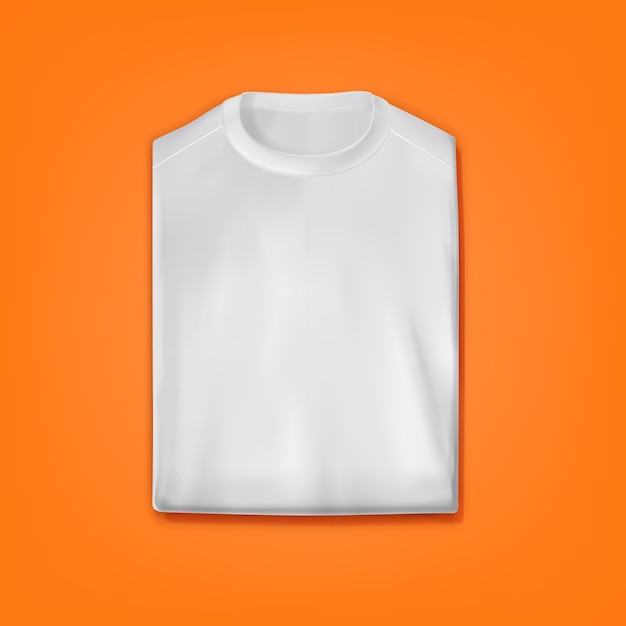 Vector t-shirt in realistic style