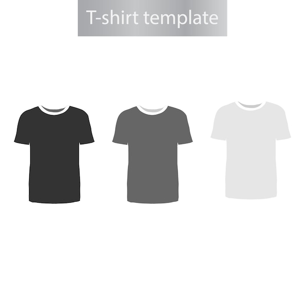 Vector t-shirt set