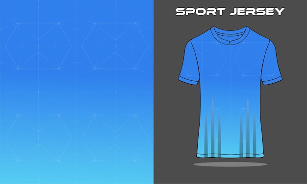 T-shirt sport abstracte textuur footbal ontwerp voor racen voetbal gaming motorcross gaming fietsen