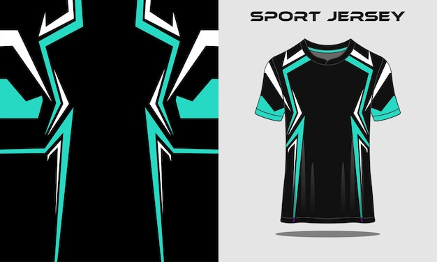 T-shirt sport abstracte textuur footbal ontwerp voor racen voetbal gaming motorcross gaming fietsen