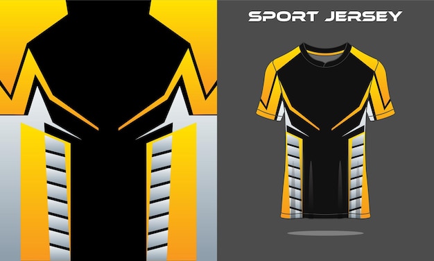 T-shirt sport abstracte textuur footbal ontwerp voor racen voetbal gaming motorcross gaming fietsen