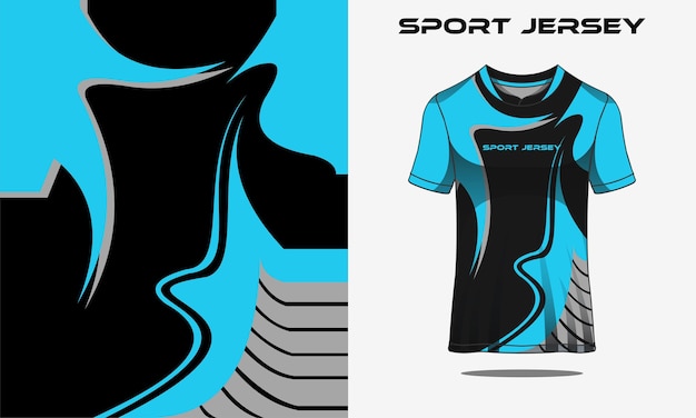 T-shirt sport abstracte textuur footbal ontwerp voor racen voetbal gaming motorcross gaming fietsen