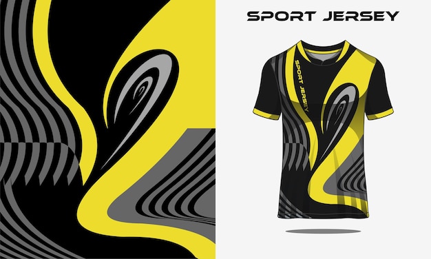 T-shirt sport abstracte textuur footbal ontwerp voor racen voetbal gaming motorcross gaming fietsen