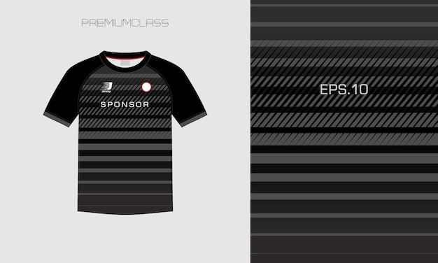 Vector t-shirt sport design template, soccer jersey for football club