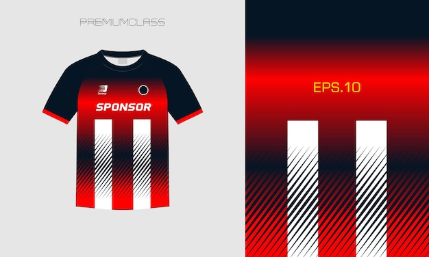t-shirt sport design template, Soccer jersey for football club.