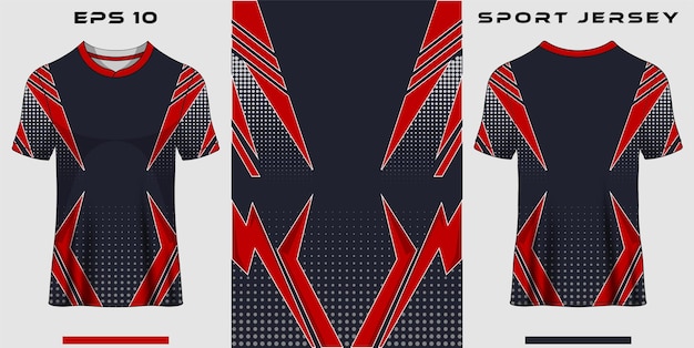T-shirt sport grunge ontwerp voor voetbal jersey race jersey fietsen gaming