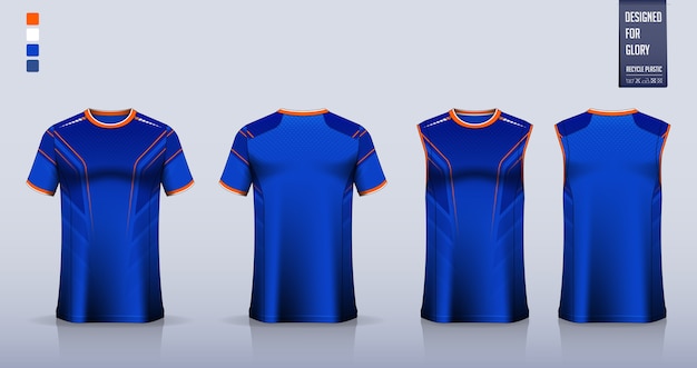 Vector t-shirt sport shirt template design.