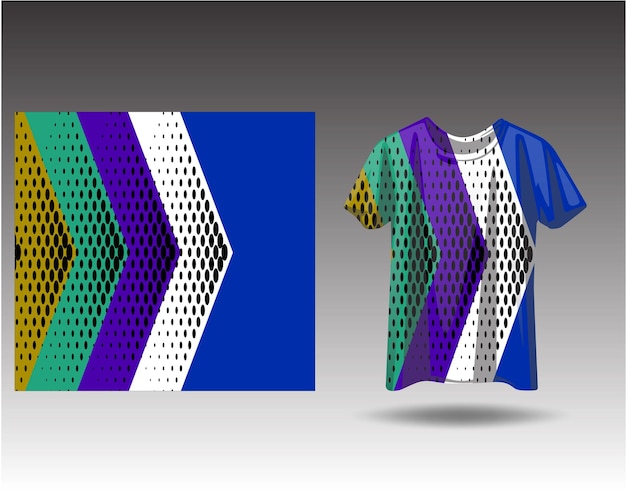 T-shirt sportontwerp voor racetrui wielrennen voetbal gaming motorcross