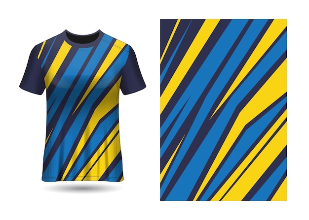 Vettore t-shirt sportiva maglia disegno astratto struttura per corse di calcio gioco motocross ciclismo vettore