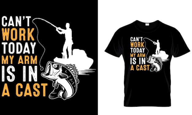 A t - shirt that says'can't work today is in a cast '